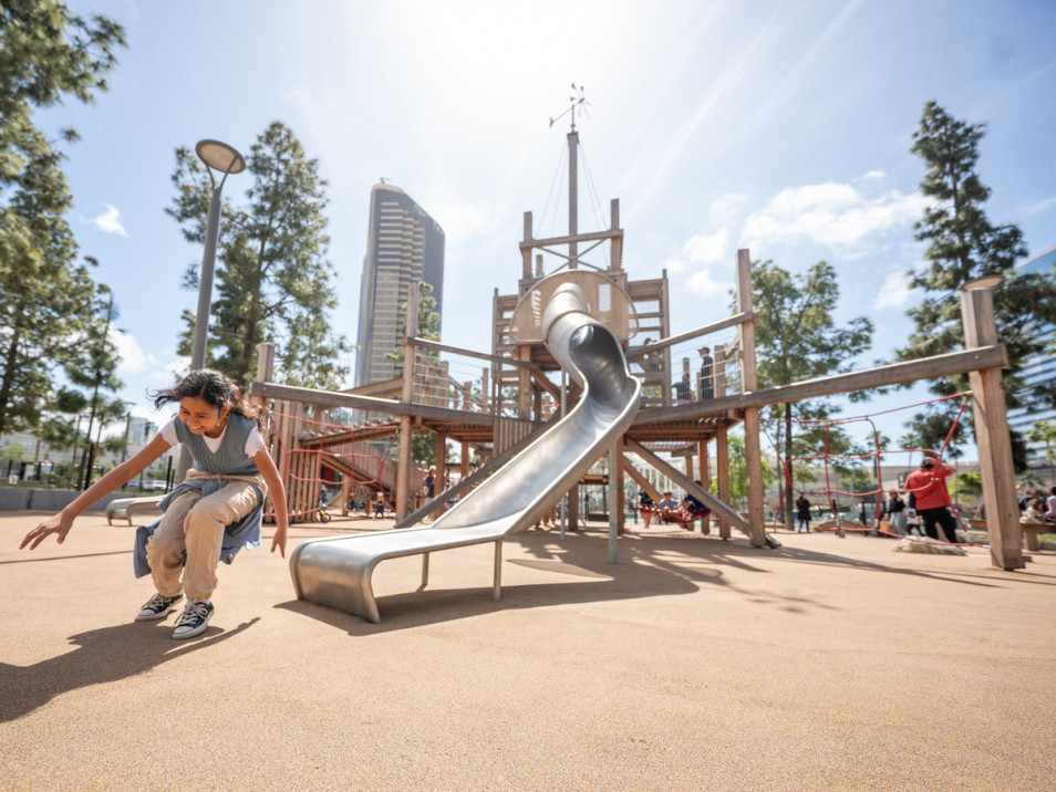 Children's Park, San Diego Slides